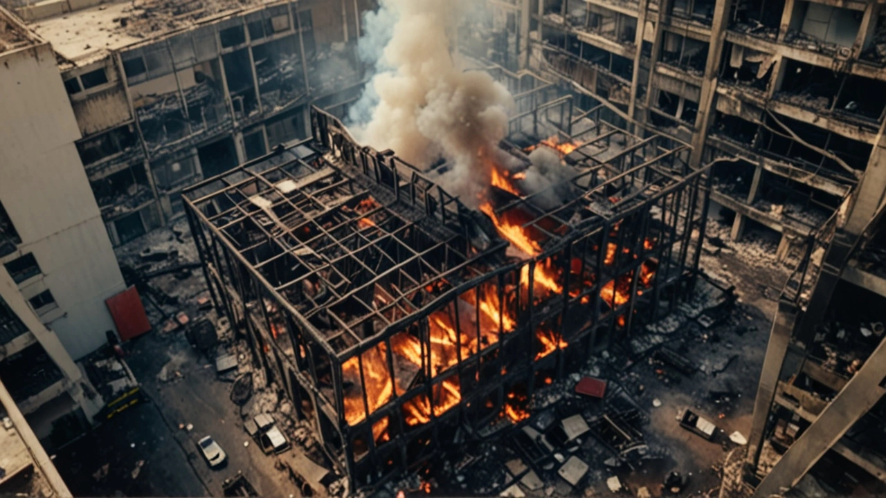 Incêndio Devasta Exposição da Casa Warner em Shopping no Rio de Janeiro