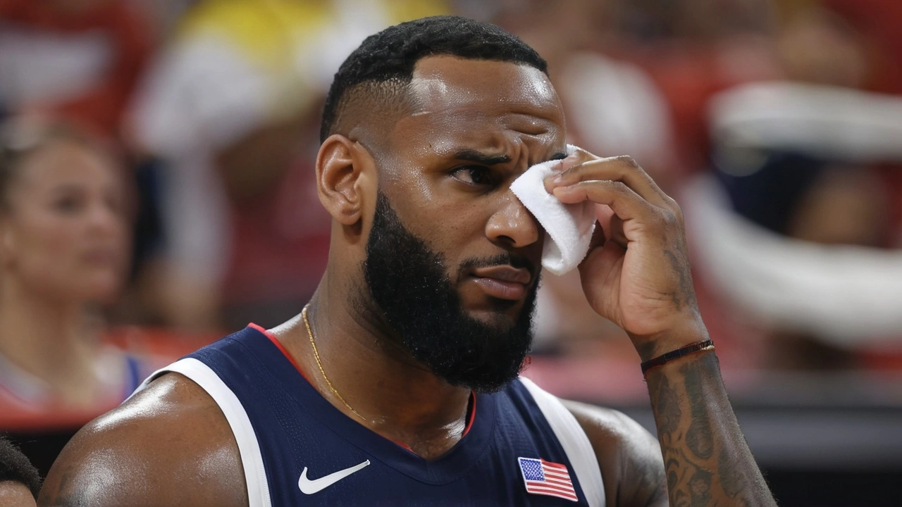 Georginho Causa Polêmica Durante Jogo e Provoca Reação de LeBron James