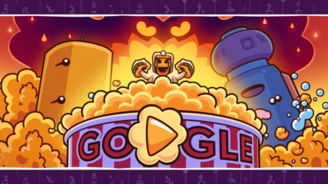 Google Lança Jogo Temático para Comemorar o Dia da Pipoca