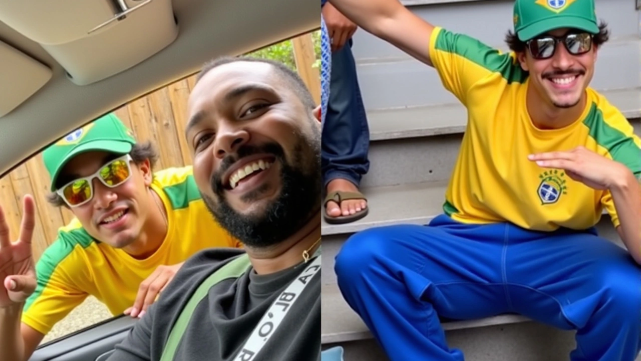 Bruno Mars Adota Estilo Brasileiro com Bigode Fino e Chinelo em Turnê pelo Brasil