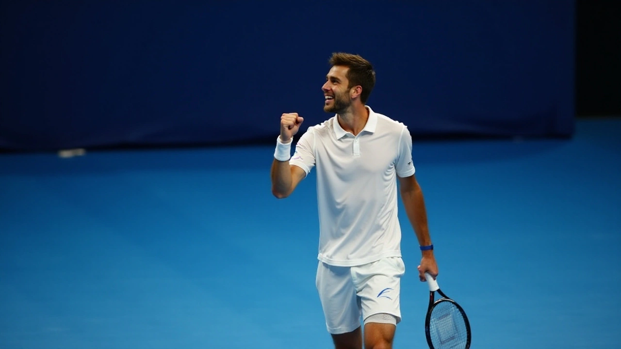 Carlos Alcaraz supera problemas de saúde e vence Rublev com grande desempenho no ATP Finals