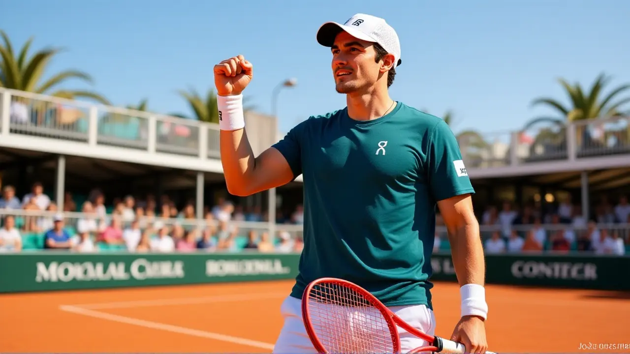 João Fonseca brilha em Monte Carlo e chega às quartas de final